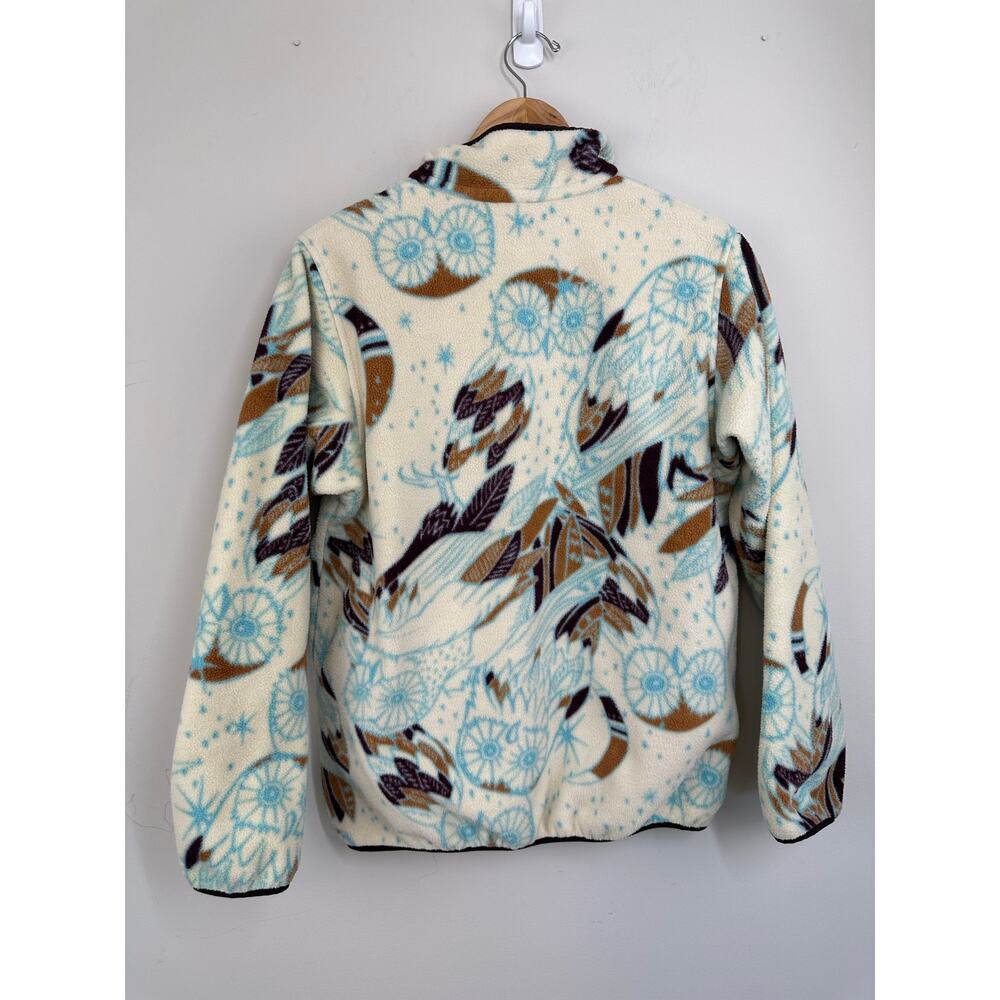 Patagonia Synchilla Snap-T Fleece Harvest Moon Owl Size Large - Picture 7 of 12